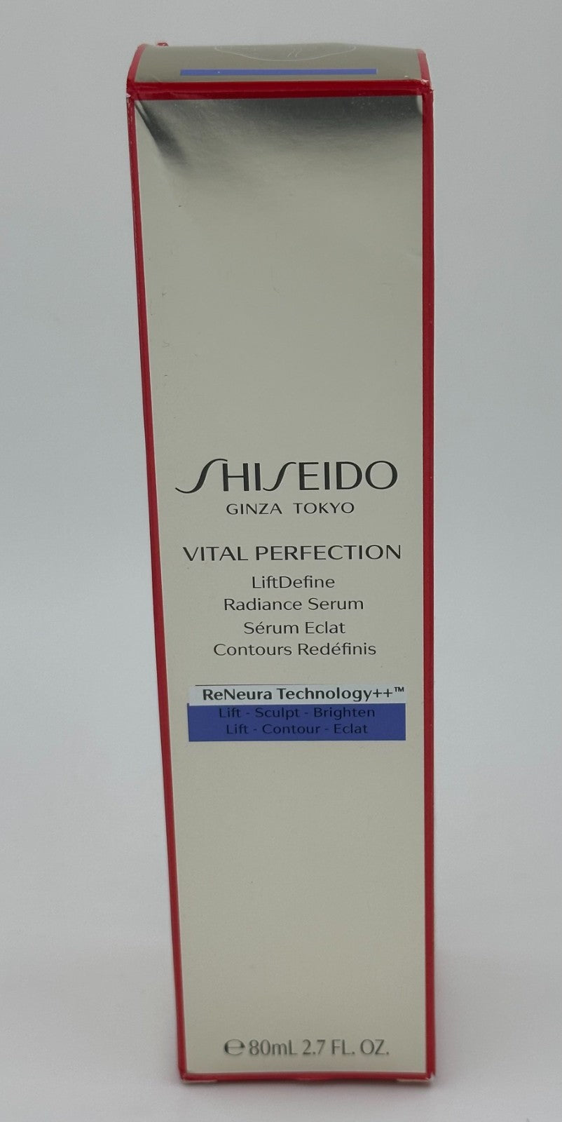 Shiseido Vital Perfection LiftDefine Radiance Serum 80ml - Lifting & Firming Anti-Aging Treatment