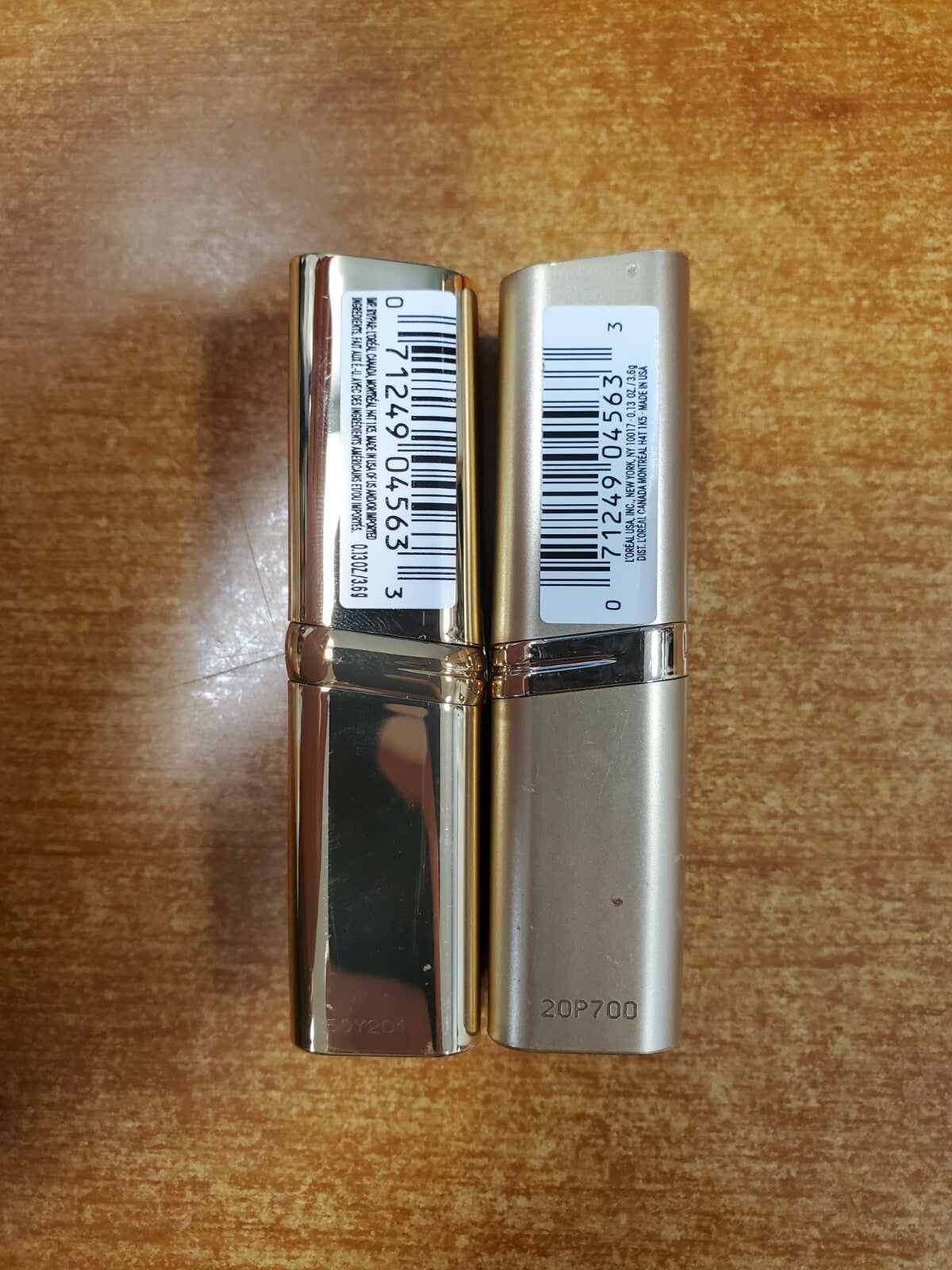 2 Pack Satin Lipstick - Classic Wine Shade, Infused with Argan Oil