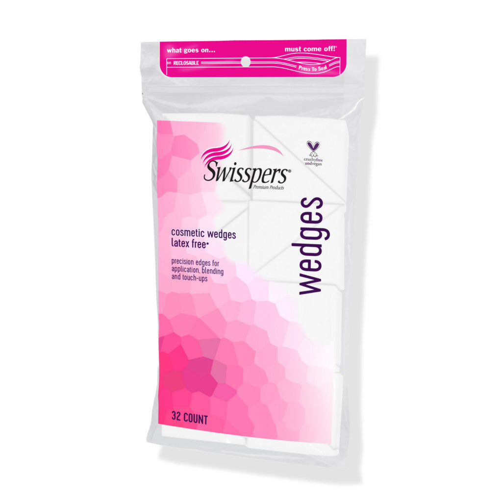 3 Pack Non-Latex Cosmetic Wedges for Makeup Application
