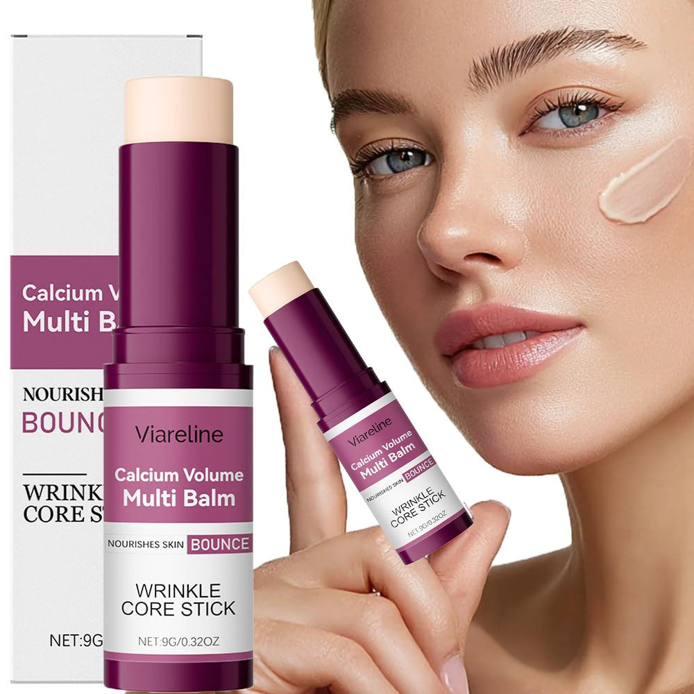 Anti-Aging Calcium Moisturizing Balm Stick for Eyes Face & Neck - Nourishing & Hydrating