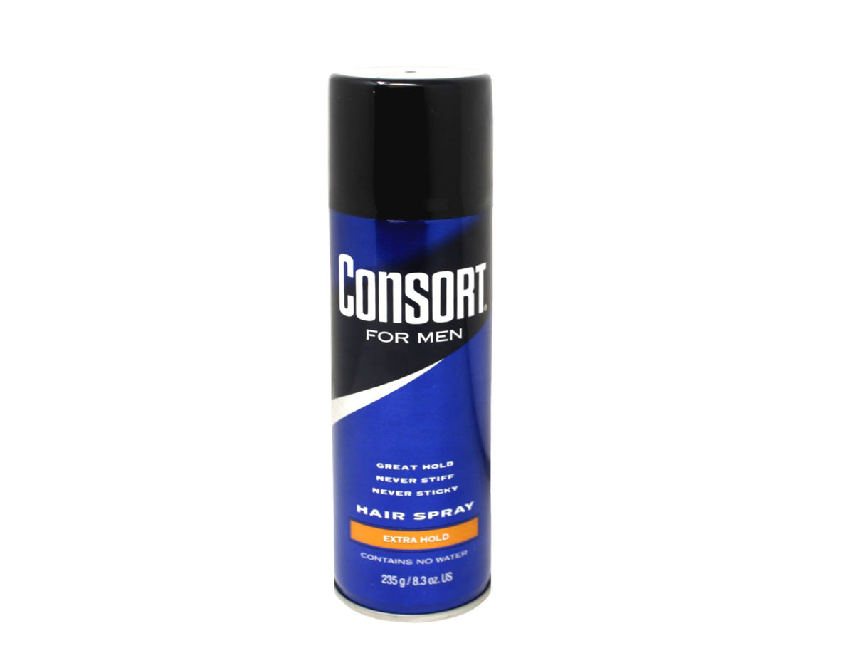 Men's Extra Hold Hair Spray Aerosol - 8.3 oz Pack of 5, Fast Drying, Natural Finish