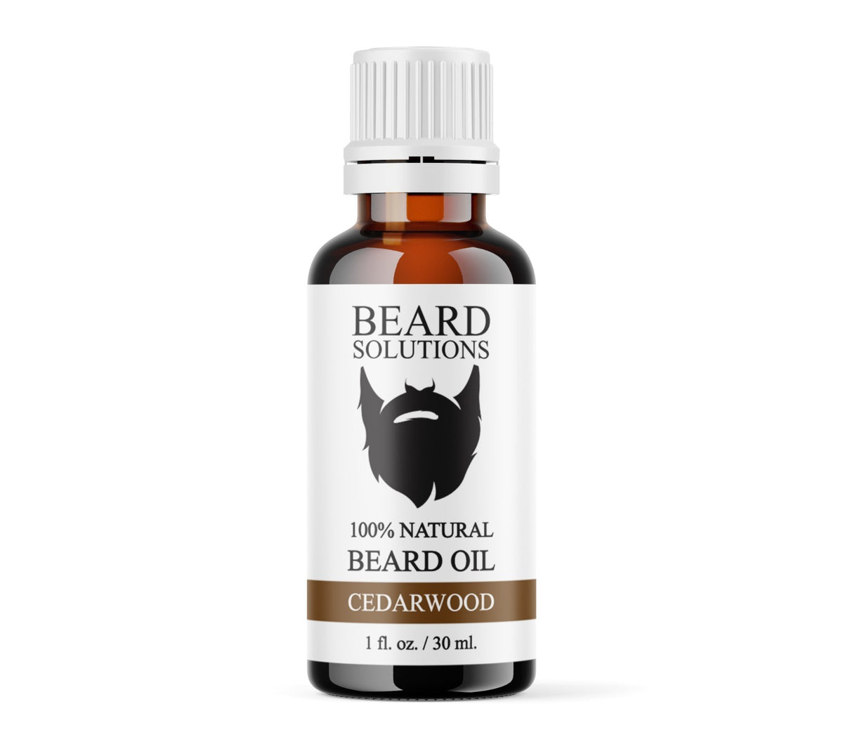 Natural Beard Oil with Essential Oils for Growth & Nourishment - 1 oz