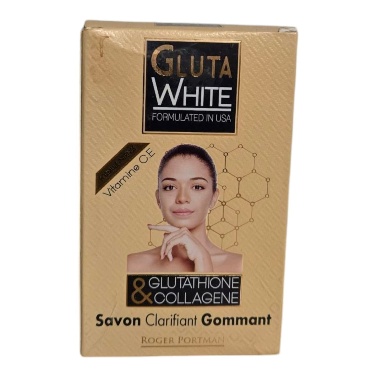 Gluta White Collagen Clarifying Exfoliating Bar Soap 2-Pack 190g