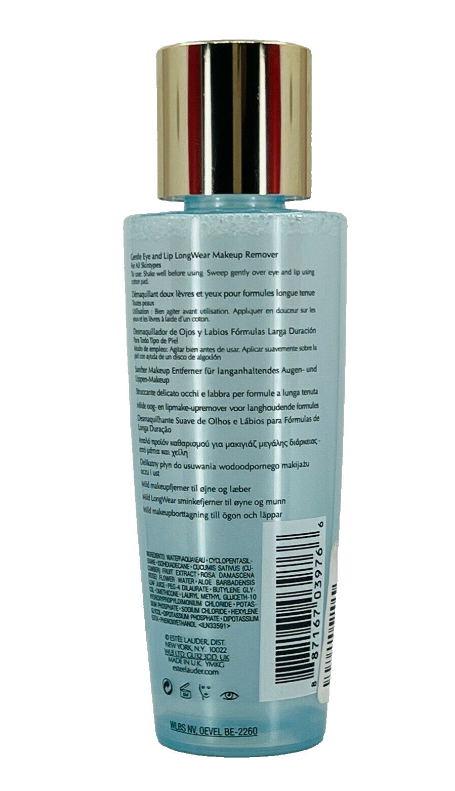 Gentle Eye & Lip Makeup Remover 3.4 oz - Longwear & Sensitive Skin