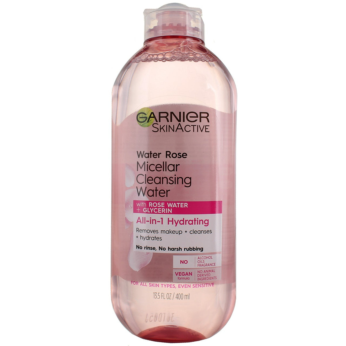 4 Pack Hydrating Rose Water Glycerin Micellar Cleansing Water - All Skin Types