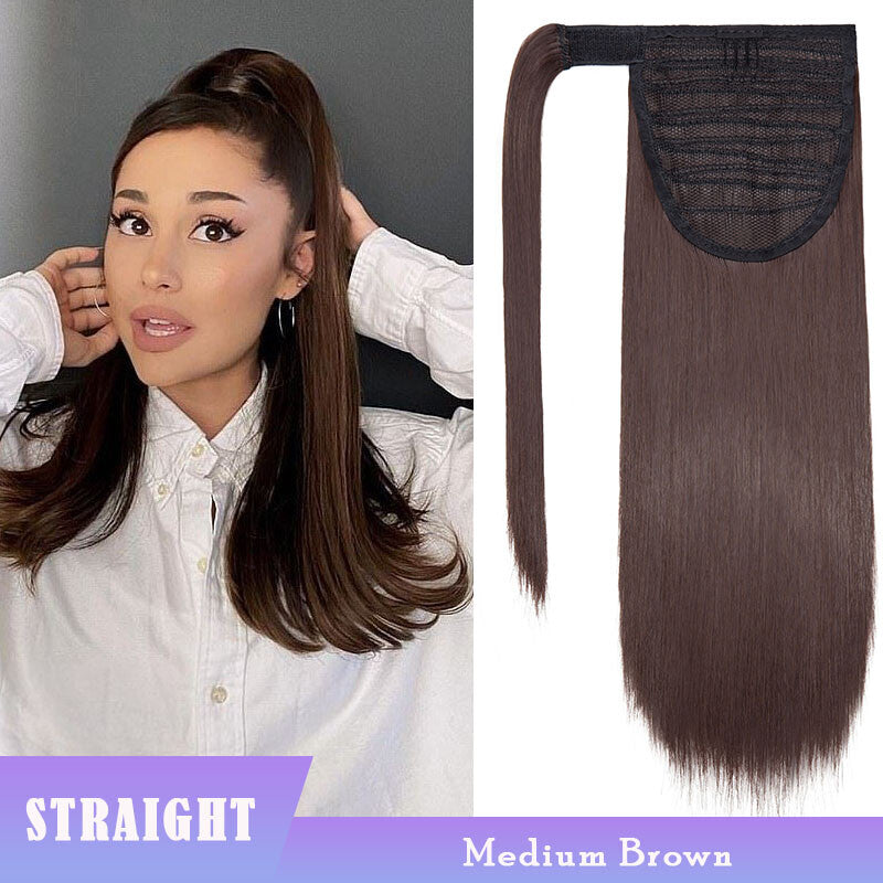 Thick Real Wrap Ponytail Hair Extensions - Mega Long & Natural Looking