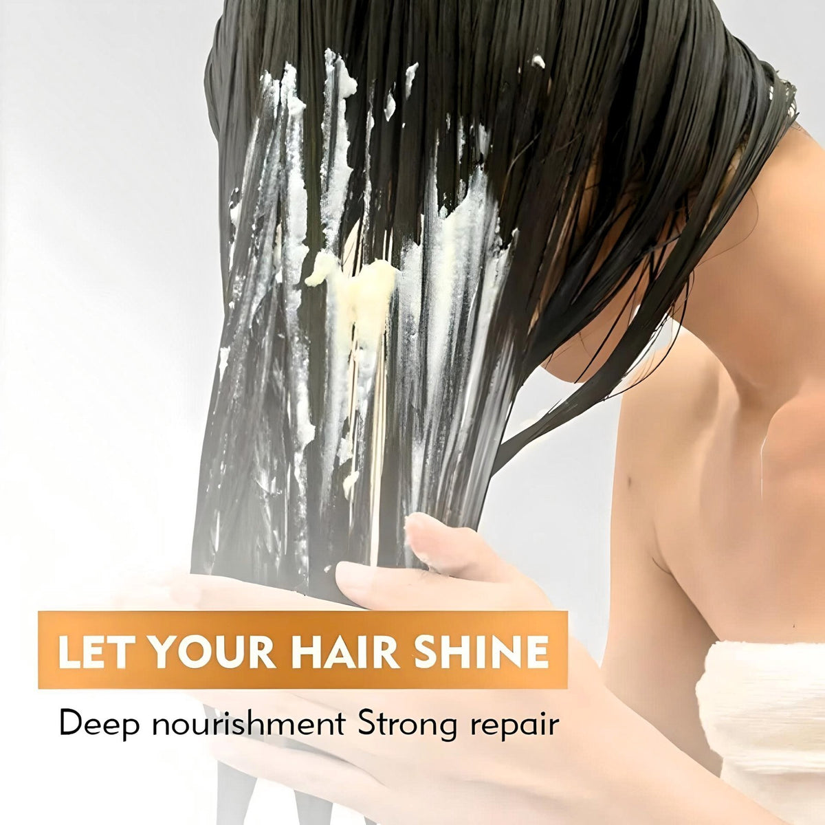 Hair Repair Mask with Collagen & Argan Oil for Damaged Hair - Deep Conditioning