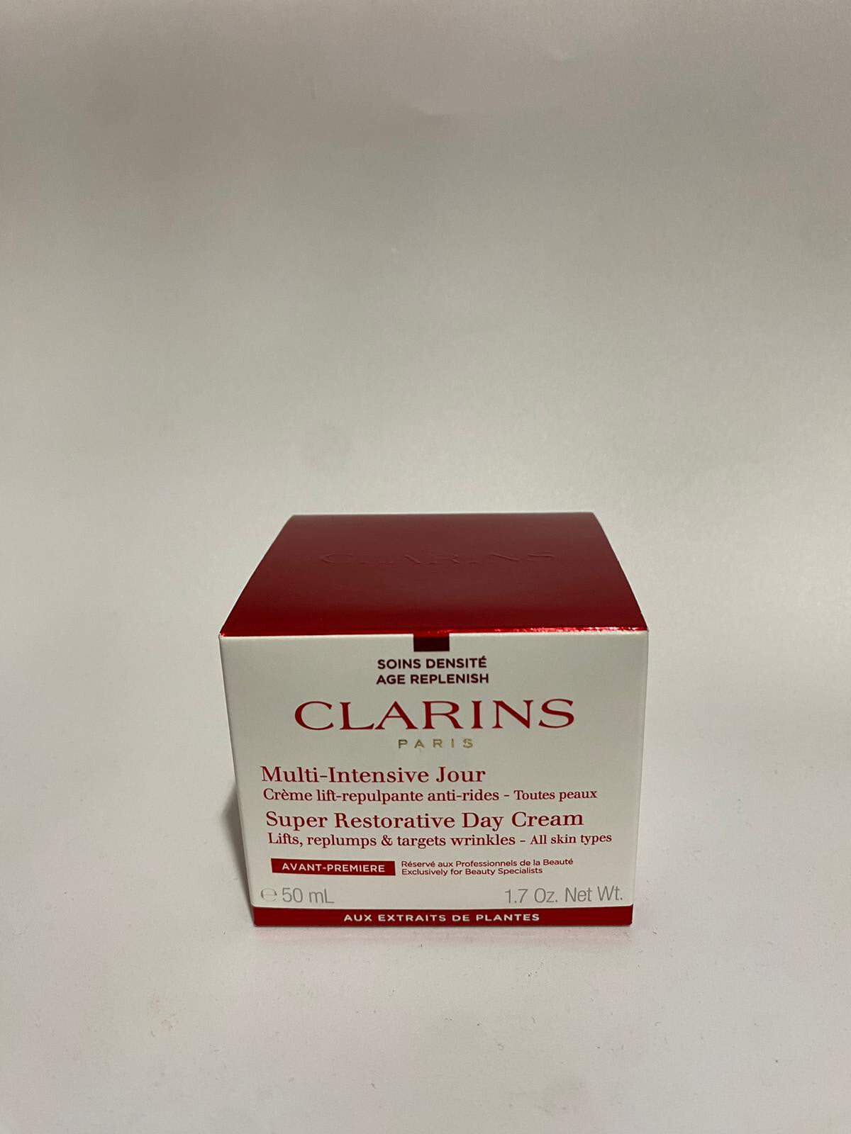 Clarins Super Restorative Day Illuminating Lifting Cream 50ml - All Skin Types
