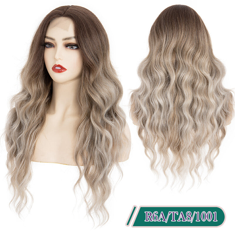 Long Ombre Wigs - Heat Resistant Synthetic Hair, Thick Full Wigs