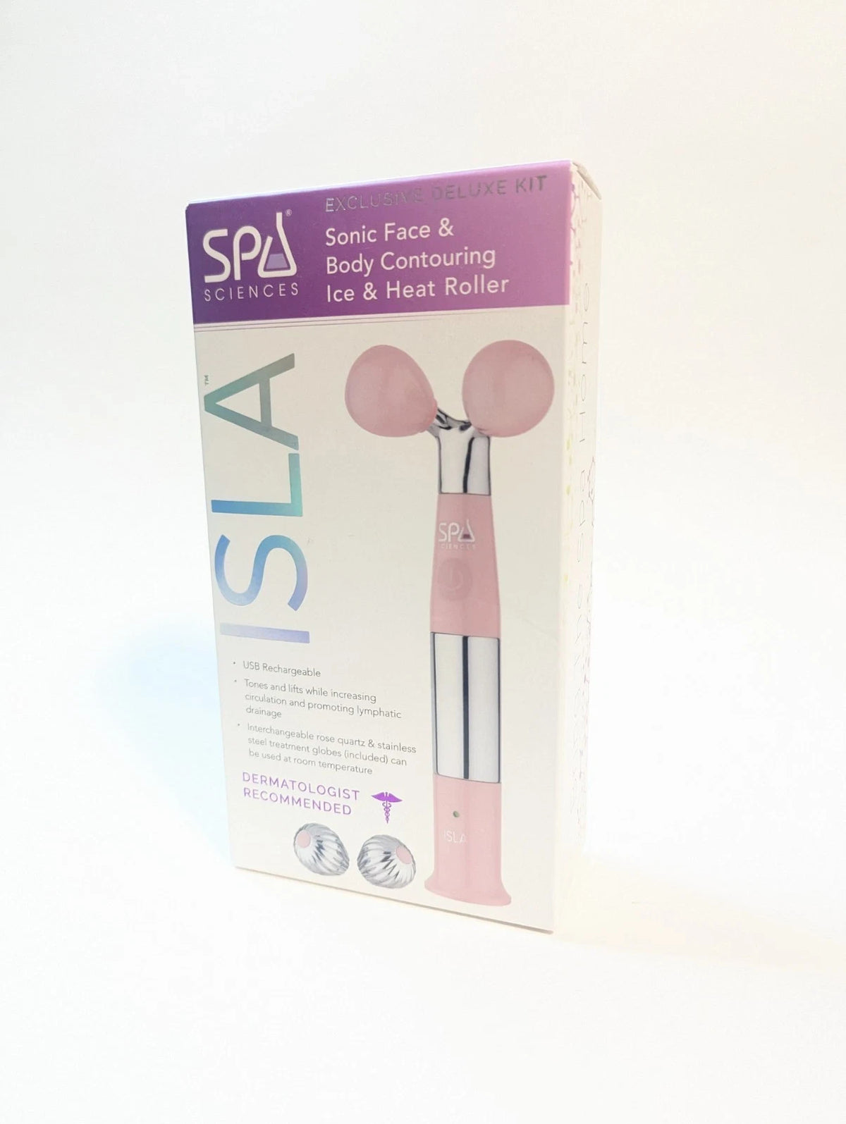 Face & Body Contouring Ice & Heat Roller - Sonic Technology, Rechargeable