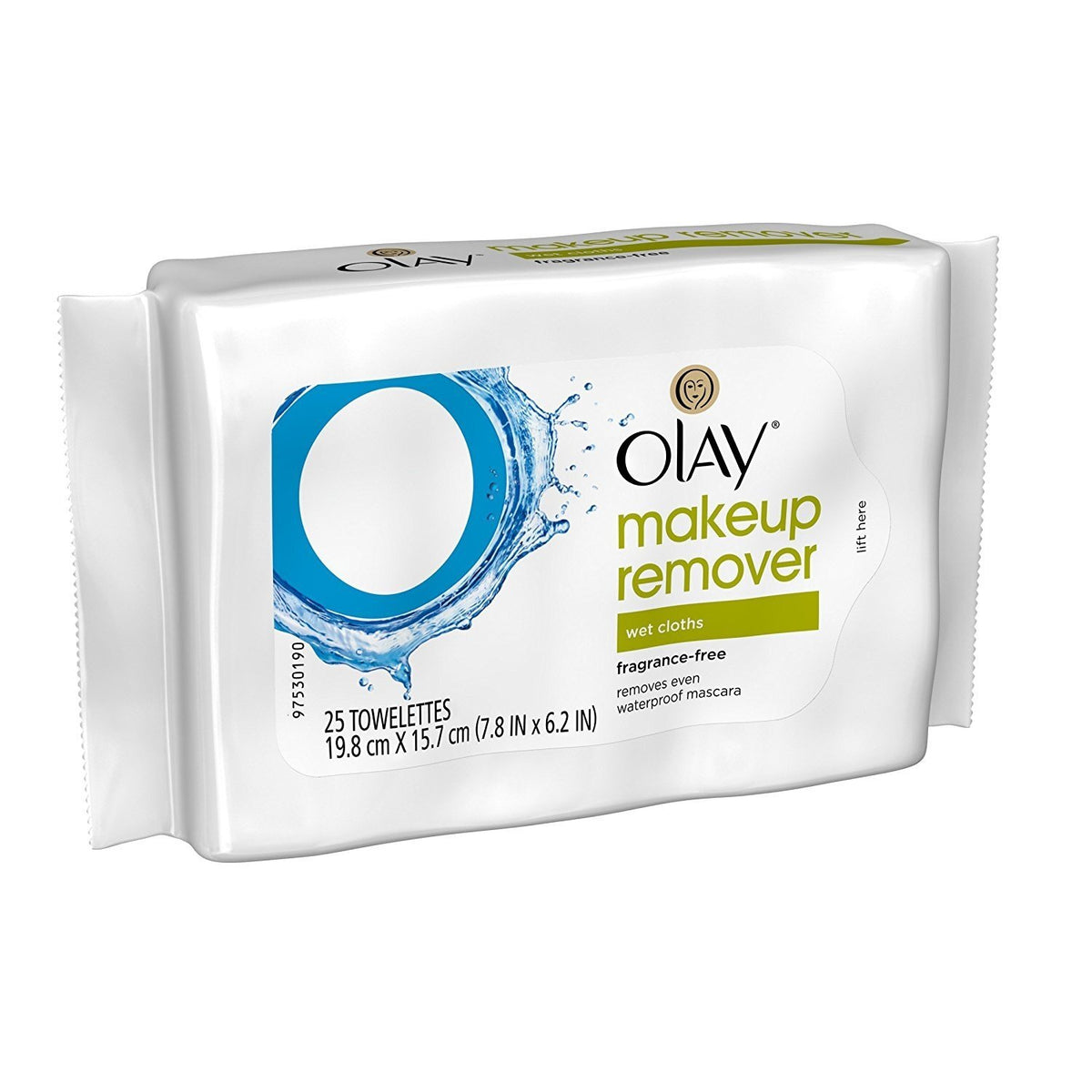 Makeup Remover Wipes Fragrance-Free 25 Count - Gentle Face & Eye Cleanser