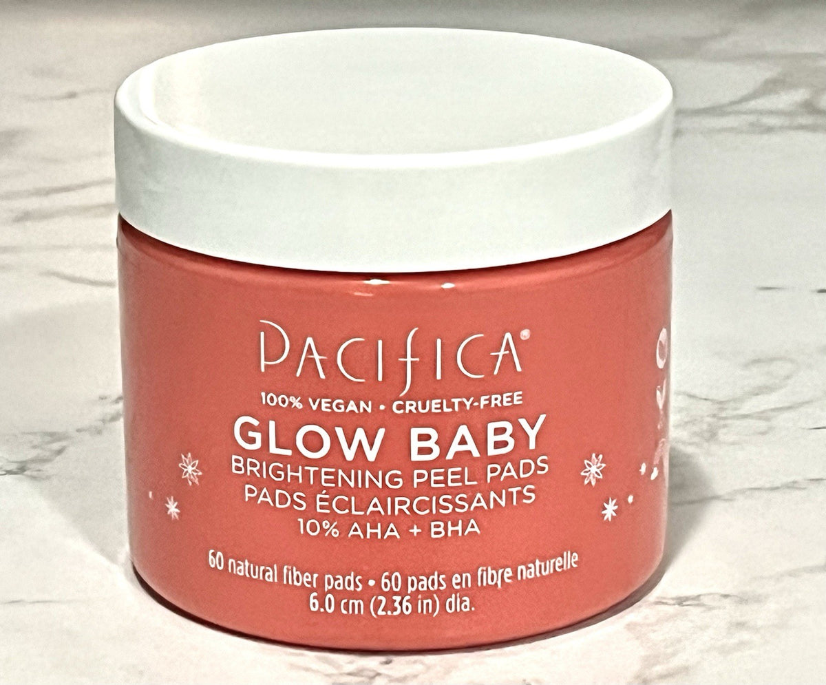 Pacifica Glow Baby Brightening Peel Pads 10% AHA + BHA - 60 SEALED