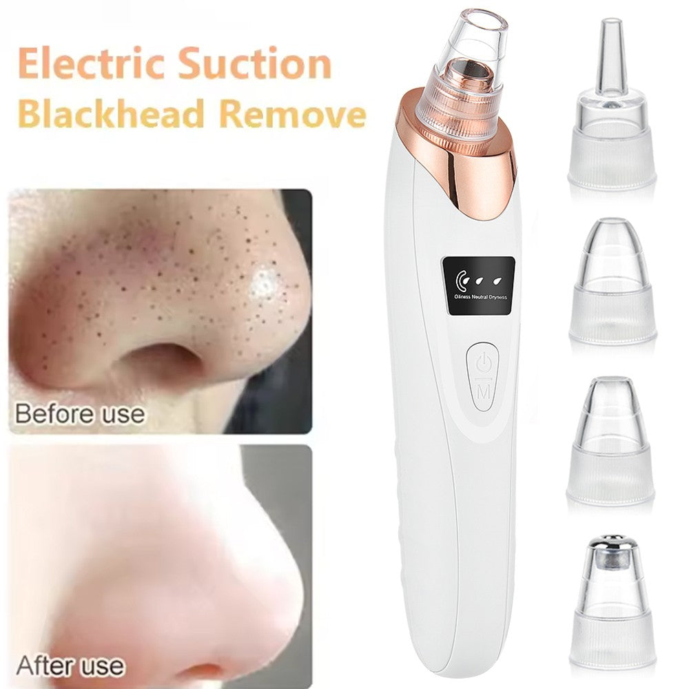 Electric Blackhead Remover Pore Vacuum with Suction & Diamond Dermabrasion