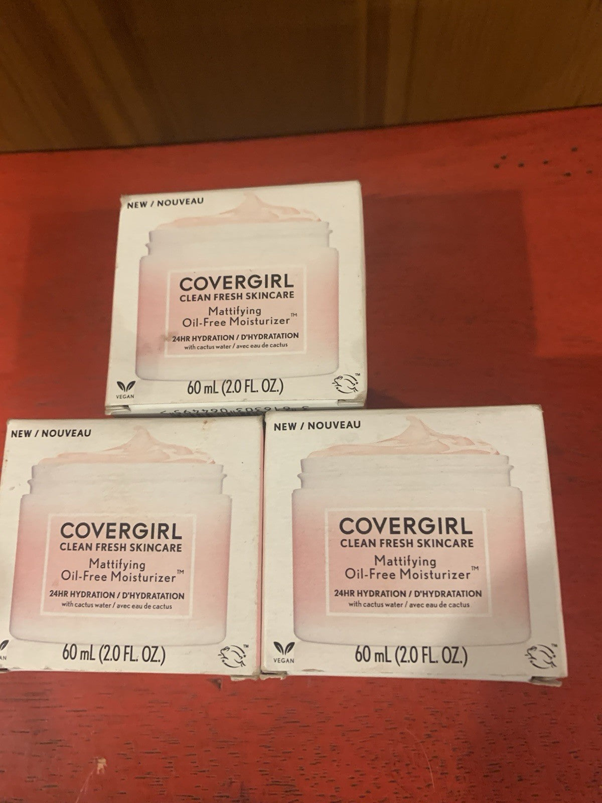 Clean Fresh Mattifying Oil-Free Moisturizer 2 FL OZ - 3 Pack