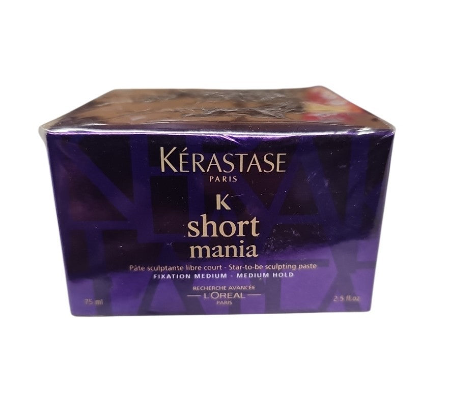 Kerastase Short Mania Sculpting Paste Medium Hold 2.5oz Discontinued