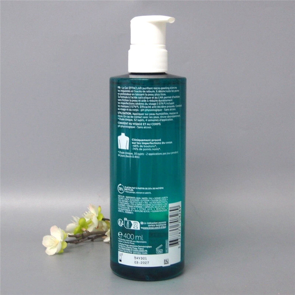 Micro-Peeling Purifying Gel for Face and Body - 400ml, Salicylic Acid & LHA