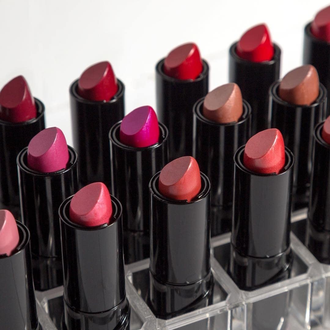 Hydrating Silk Finish Lipstick - Fuchsia with Blue Pearl, Buildable Color