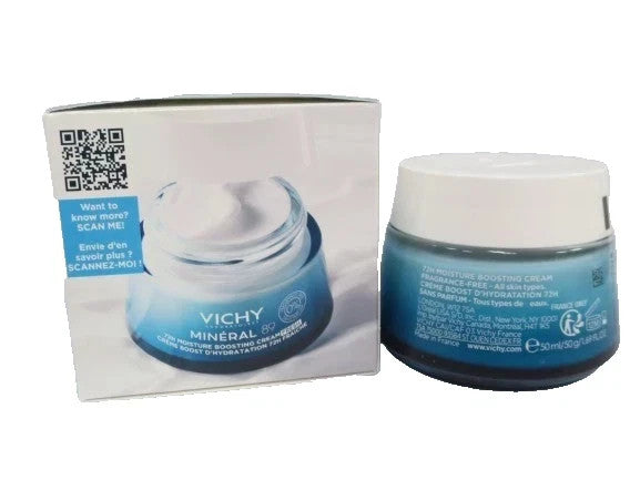 Vichy Mineral 89 72H Moisture Boosting Cream - 1.69oz (2 Pack)