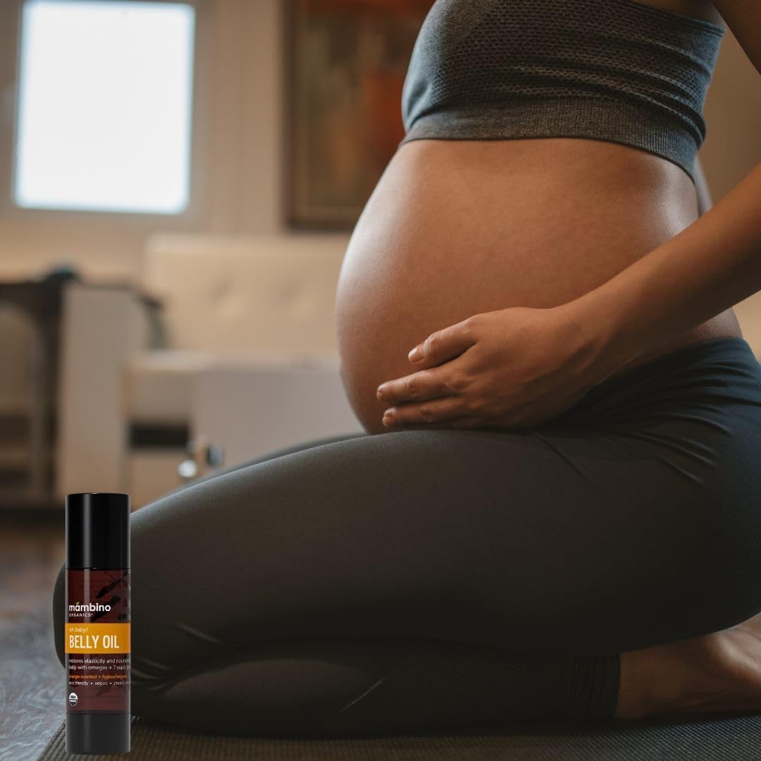 Pregnancy Skin Care Kit - Nourishing Body Oil & Hydrating Serum for Expectant Mothers