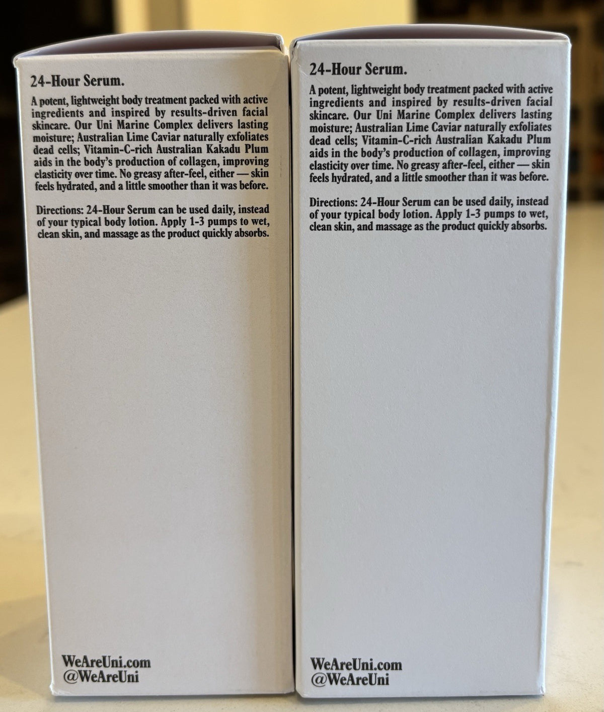 Uni 24-Hour Body Serum Ischia Sunset – 2 x 3oz