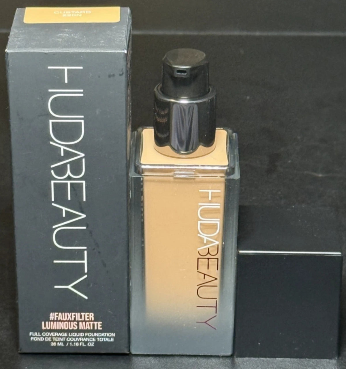 Liquid Foundation for Face - Luminous Matte Finish, 1.18 oz - CUSTARD 220N