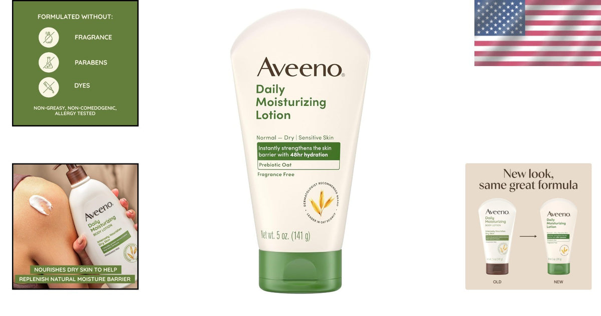 Daily Moisturizing Lotion - 5 oz, Non-Comedogenic & Nourishing