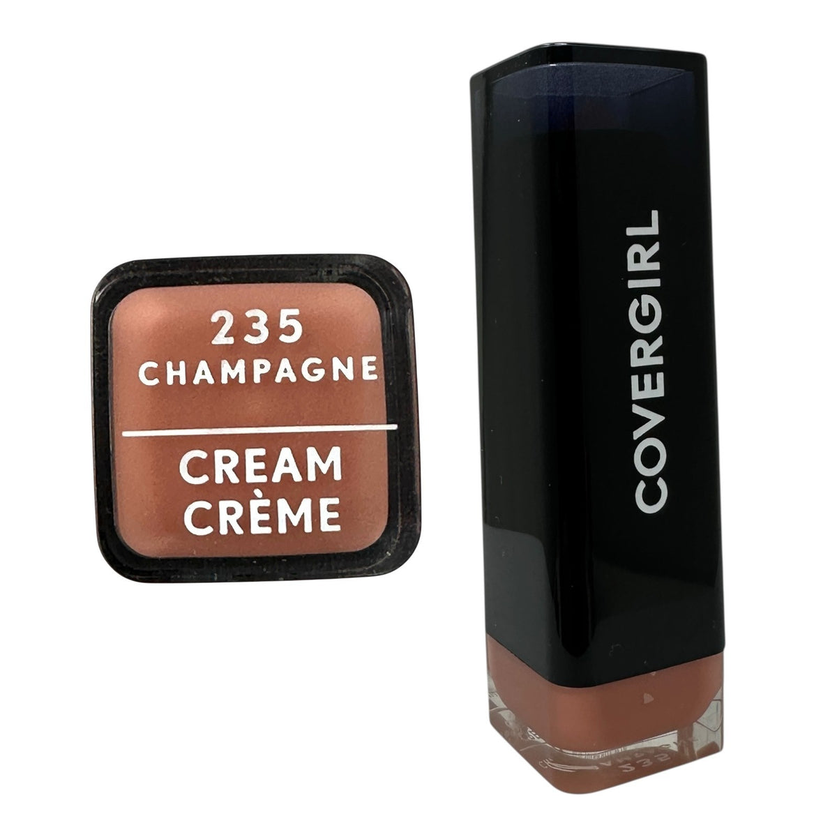 Cream Nude Lipstick 235 Champagne - Long Lasting Moisture, Hydrating Lip Color