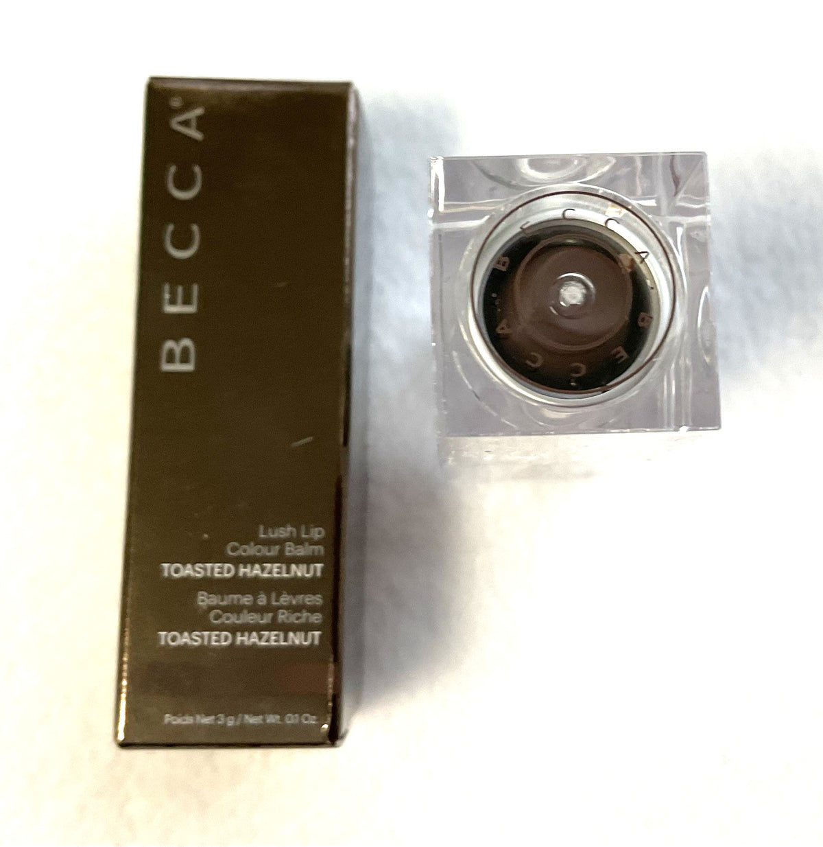 Becca Lush Lip Colour Balm Lipstick Toasted Hazelnut - New/Discontinued