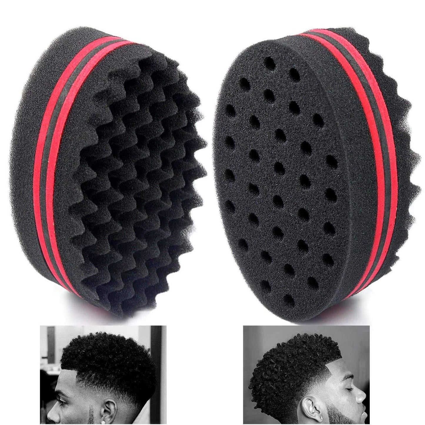 Magic Hair Sponge Twist Brush for Wave Dreadlock Afro Curl Styling
