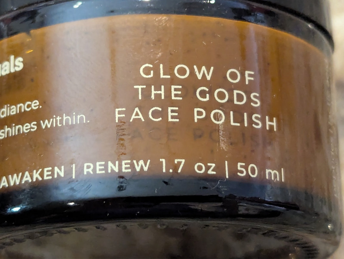 Glow of the Gods Face Polish - Brighten & Renew 1.7 oz