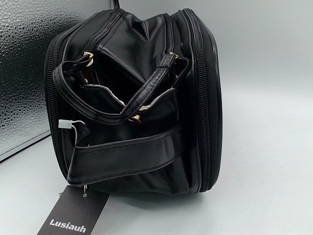 Large Capacity Water-Resistant Makeup Travel Toiletry Bag with Dual Zippers