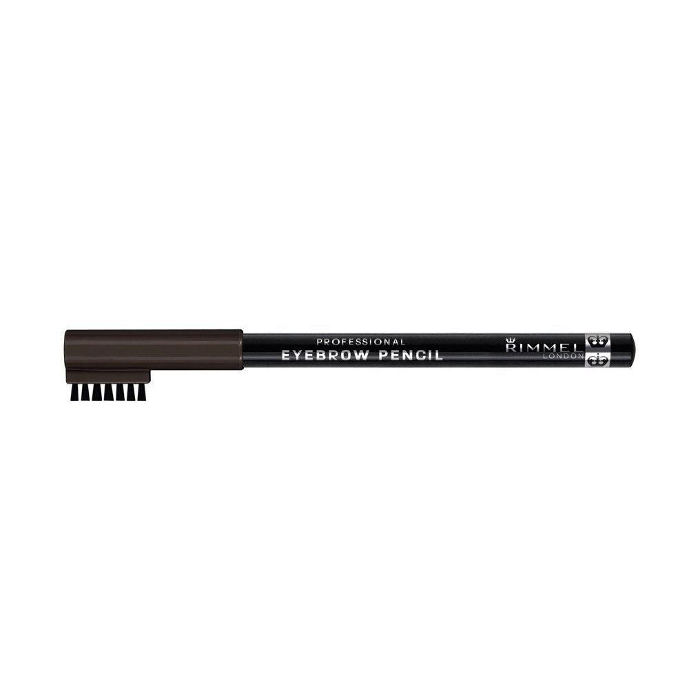 Eyebrow Pencil with Built-In Brush - Long-Lasting, Smudge-Proof, 4 Pack