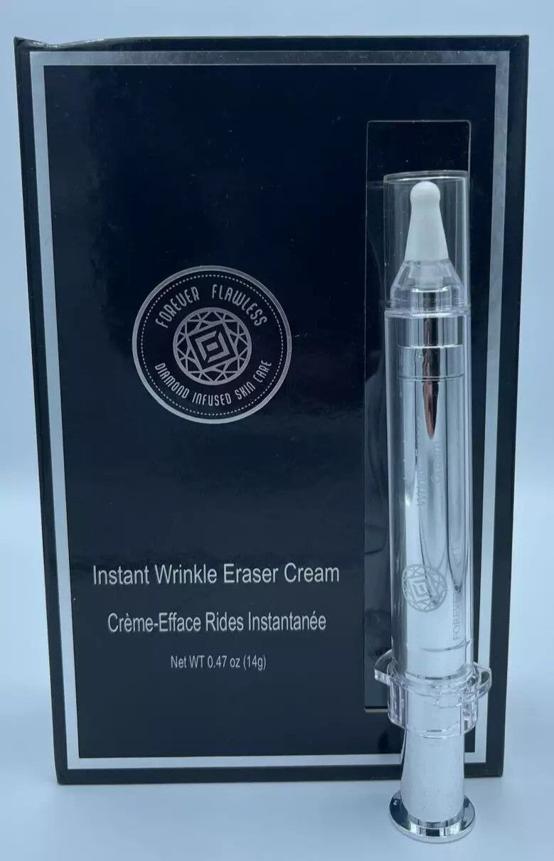 Instant Wrinkle Eraser Cream with Diamond Powder - Anti-Aging Facial Treatment 14g