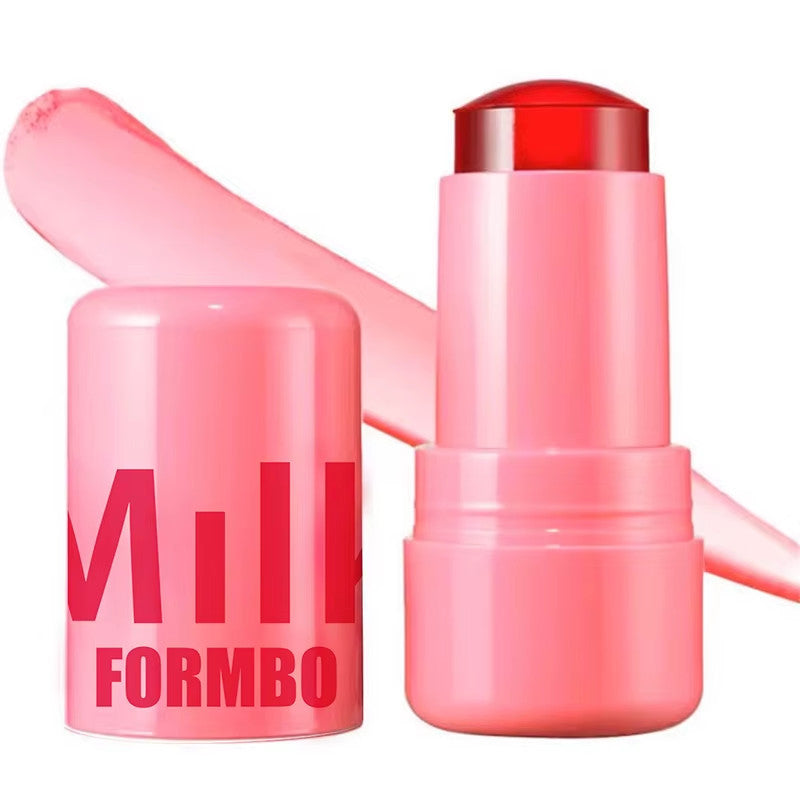 3-in-1 Milk Jelly Lip & Cheek Tint - Long Lasting, Hydrating Matte Rouge
