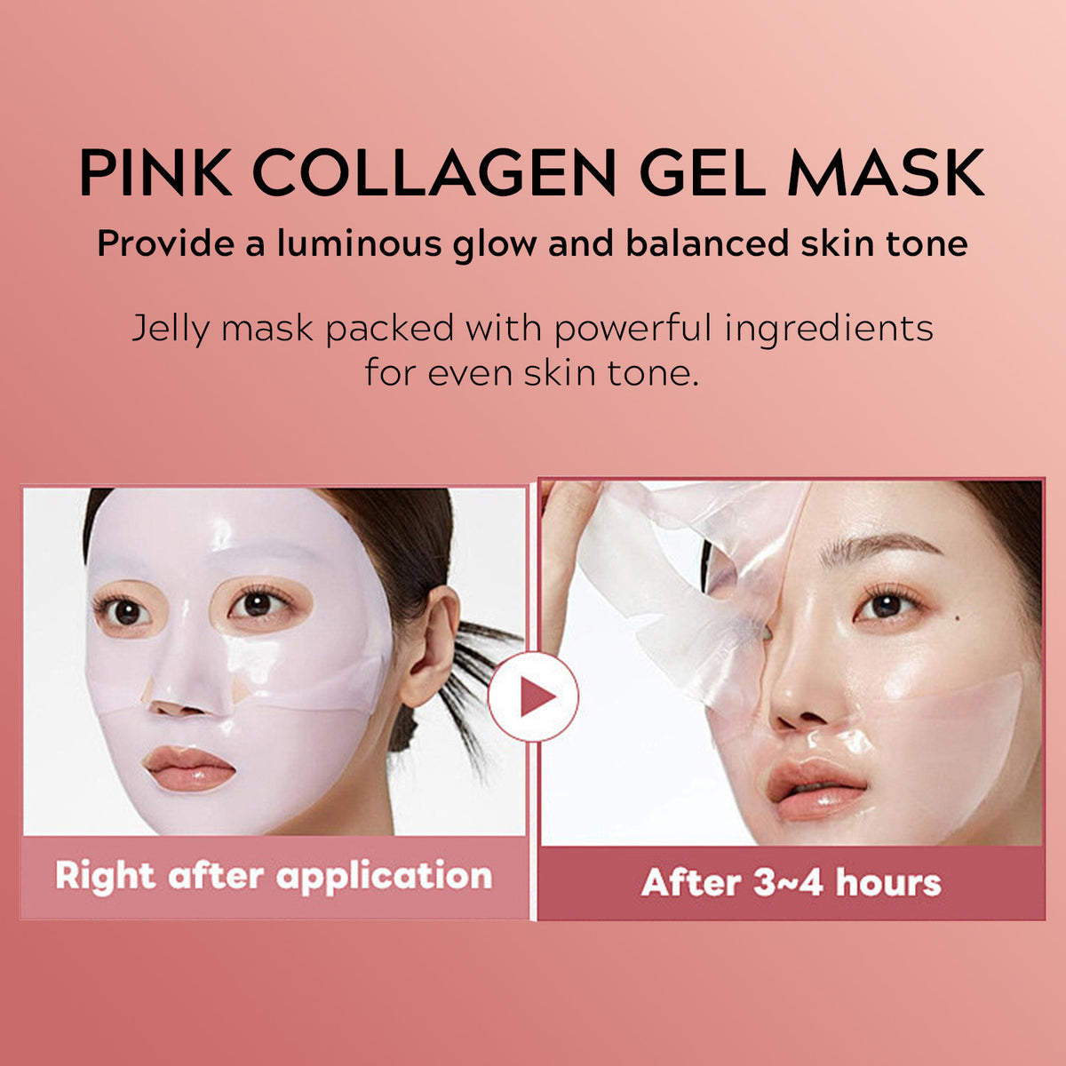 Bio-Collagen Deep Facial Lifting Mask - Pack of 8