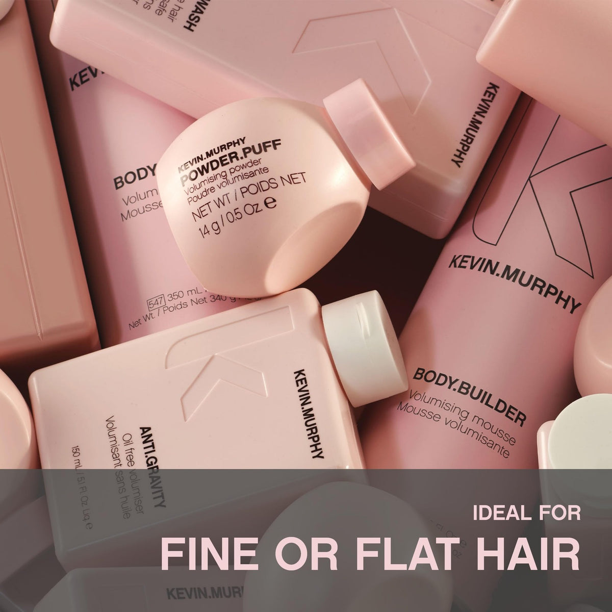 Kevin Murphy Volumising Hair Powder Puff - Sulphate & Paraben Free, 0.5 Ounce