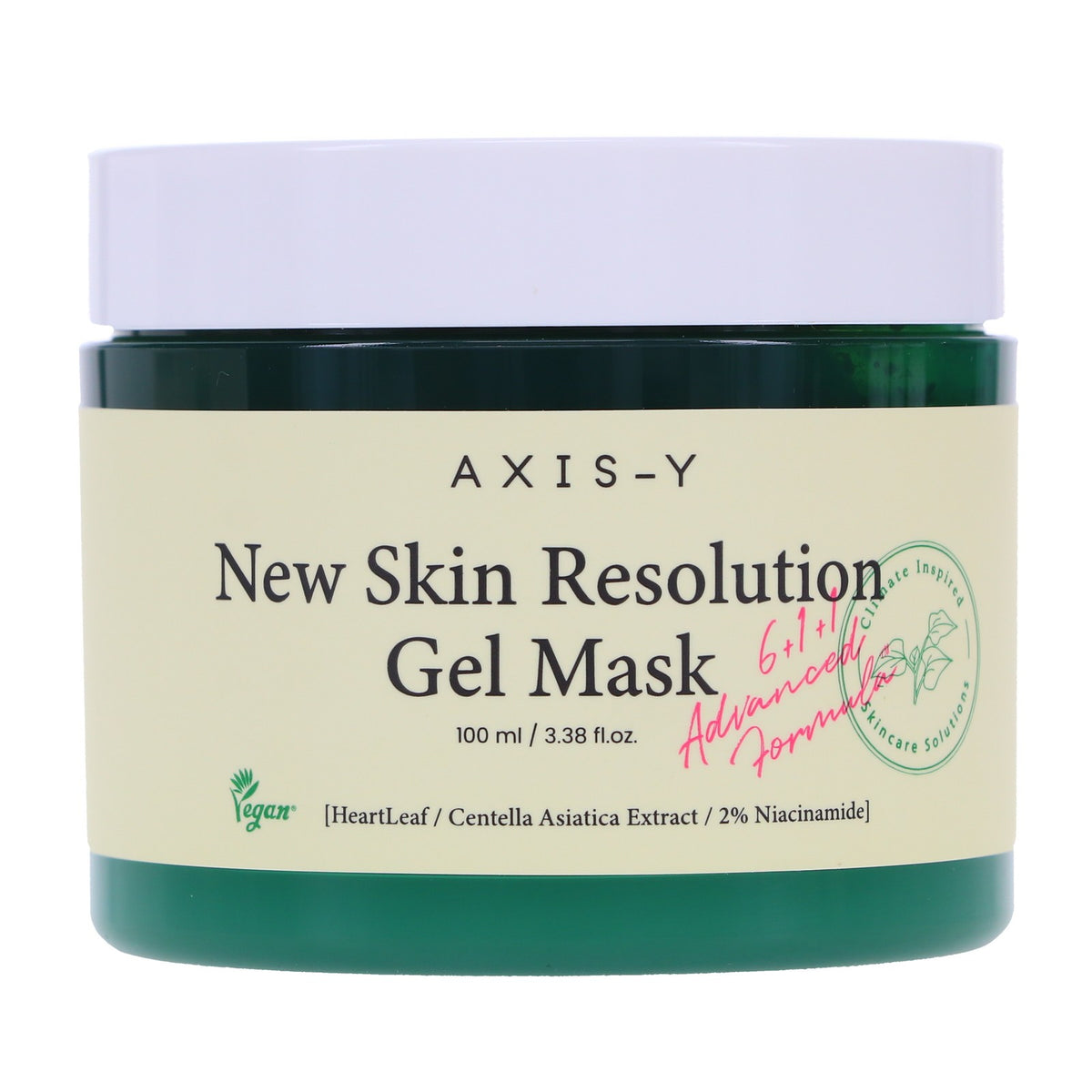 AXIS-Y Skin Resolution Gel Mask - Hydrating Soothing Facial Treatment 3.38 oz
