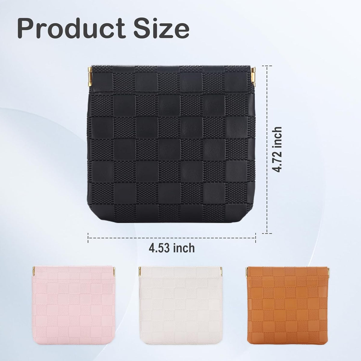 Mini Waterproof Makeup Bags Set - Small Purse Cosmetic Organizer for Travel