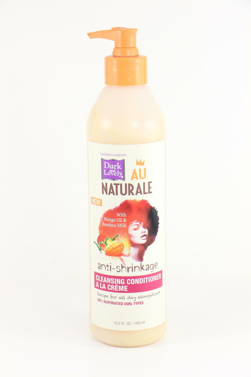 Dark & Lovely AUNatural Anti-Shrinkage Cleansing Conditioner 13.5 oz - 2 Pack
