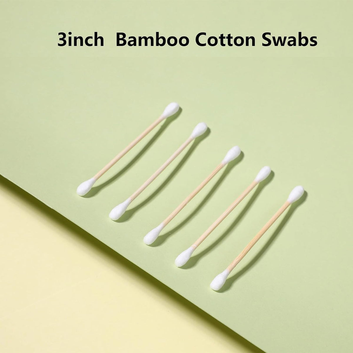 Eco-Friendly Bamboo Cotton Swabs 900pcs for Hygiene & Beauty