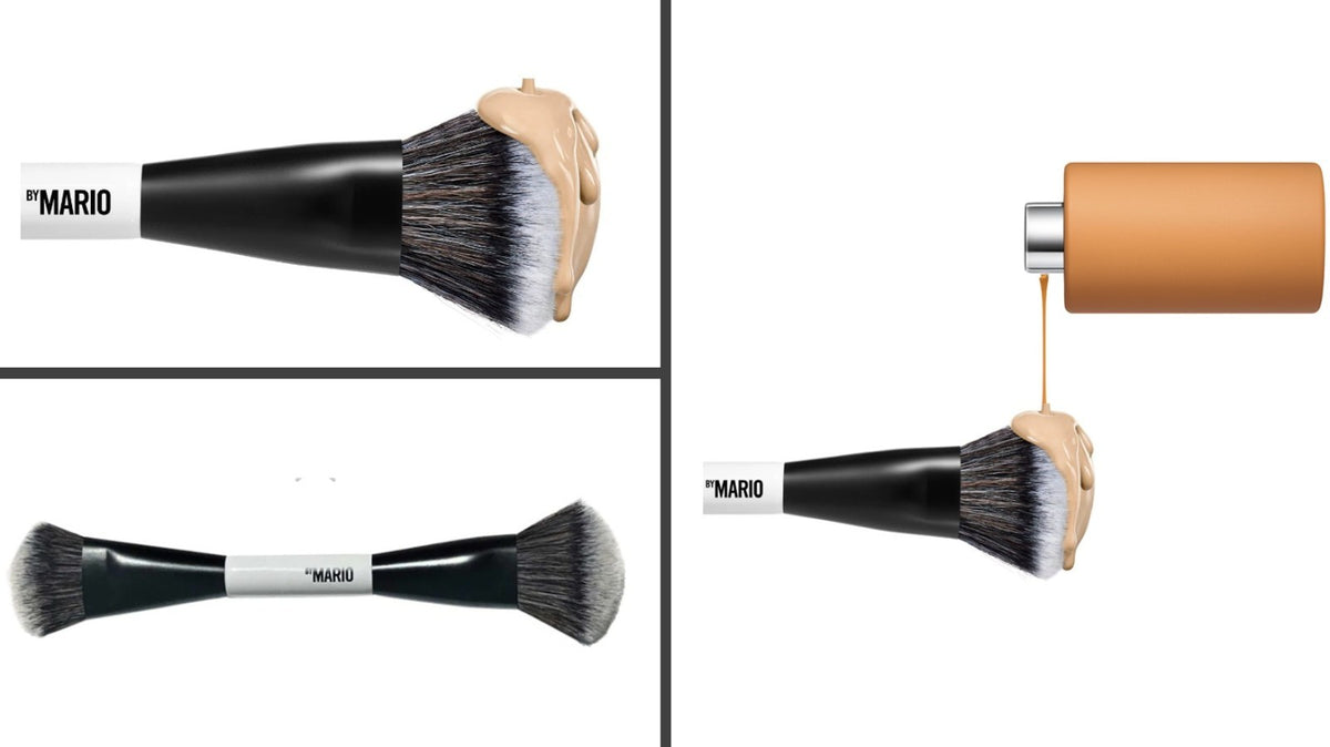 Dual-Ended Foundation and Face Makeup Brush - Makeup by Mario