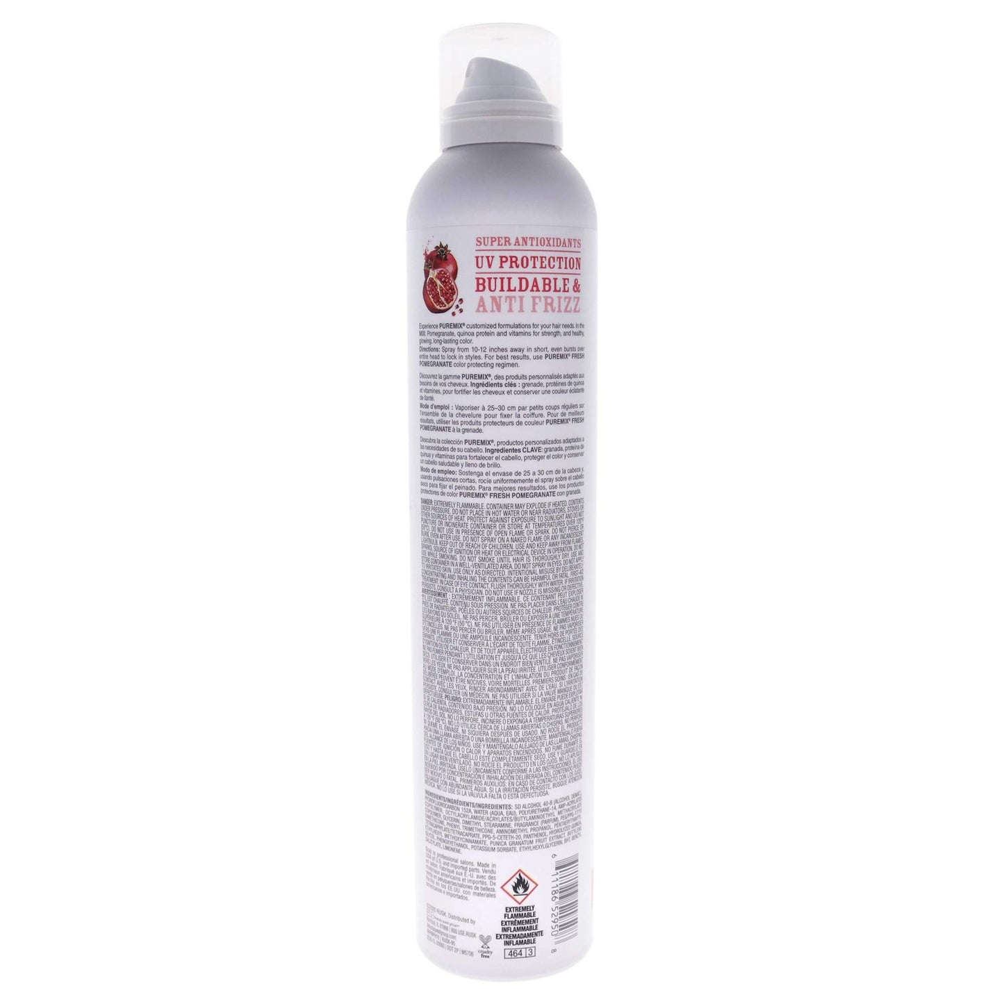Color Protecting Hair Spray with Pomegranate Extract - Flexible Hold, 10 oz