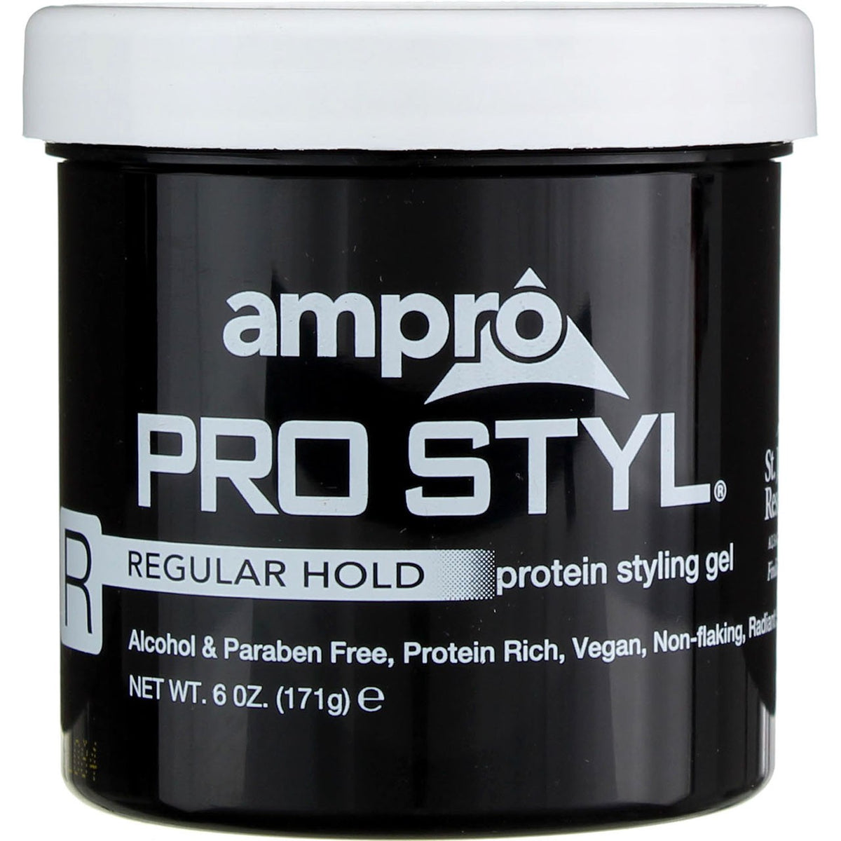 Pro Styling Hair Gel Super Hold for Strong, Sculpted Hair - 6 oz