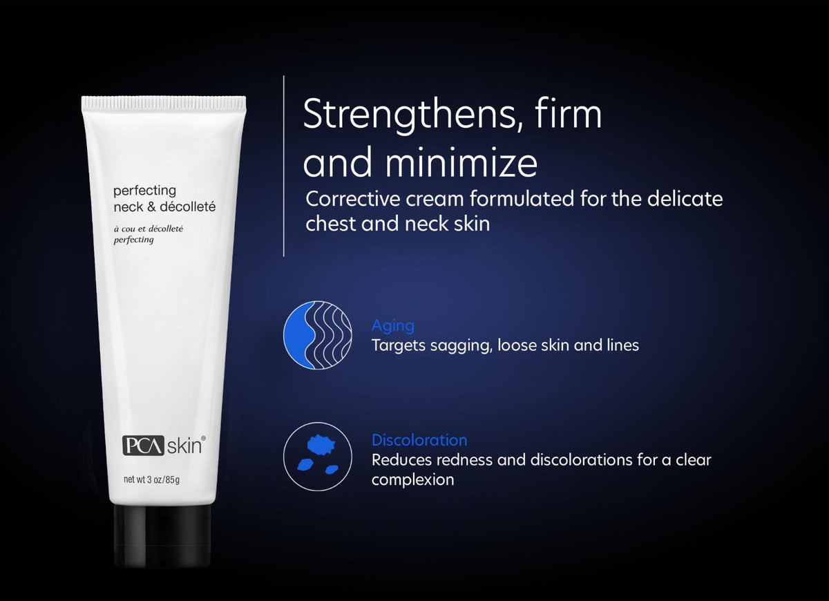 Neck & Décolleté Firming Cream - Hydrating Anti-Aging Skin Care, 3oz