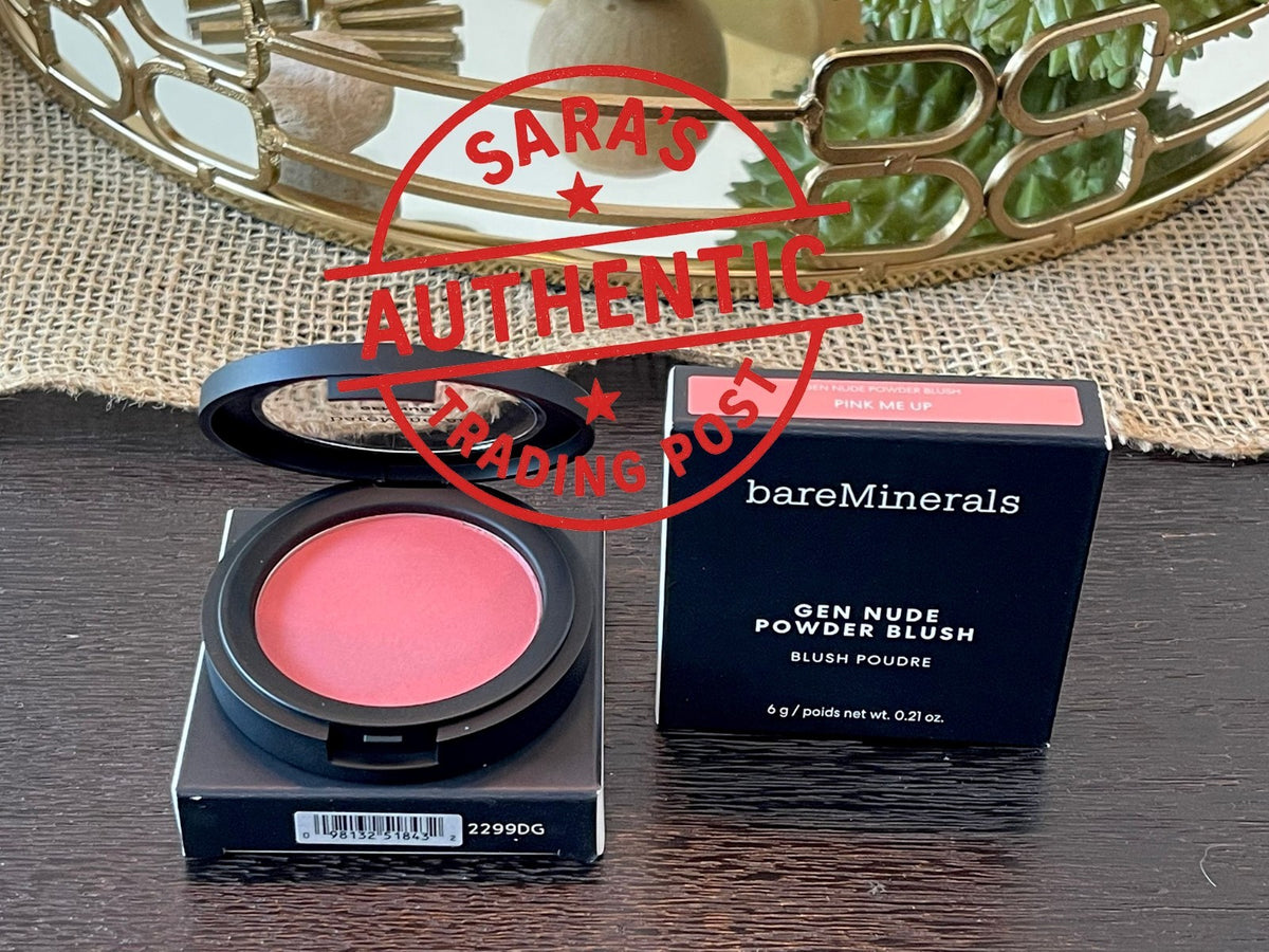 BareMinerals Gen Nude Powder Blush Pink Me Up 0.21 oz Soft Nude Pink