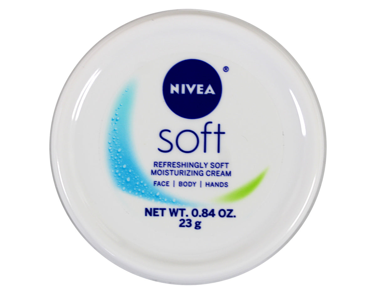 Nivea Soft Moisturizing Cream Travel Size - 6 Pack 0.84 oz