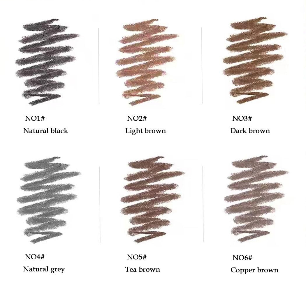Waterproof Eyebrow Pencil 4 Natural Gray - Professional Makeup Tool