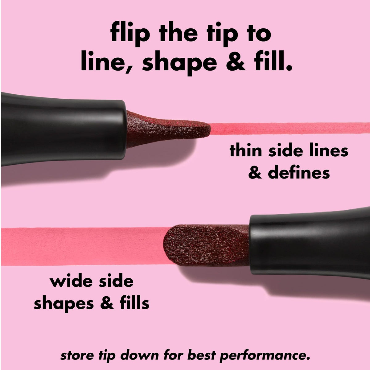 e.l.f. Lip Stain Marker - Long-Lasting Buildable Lip Color Mauvelous