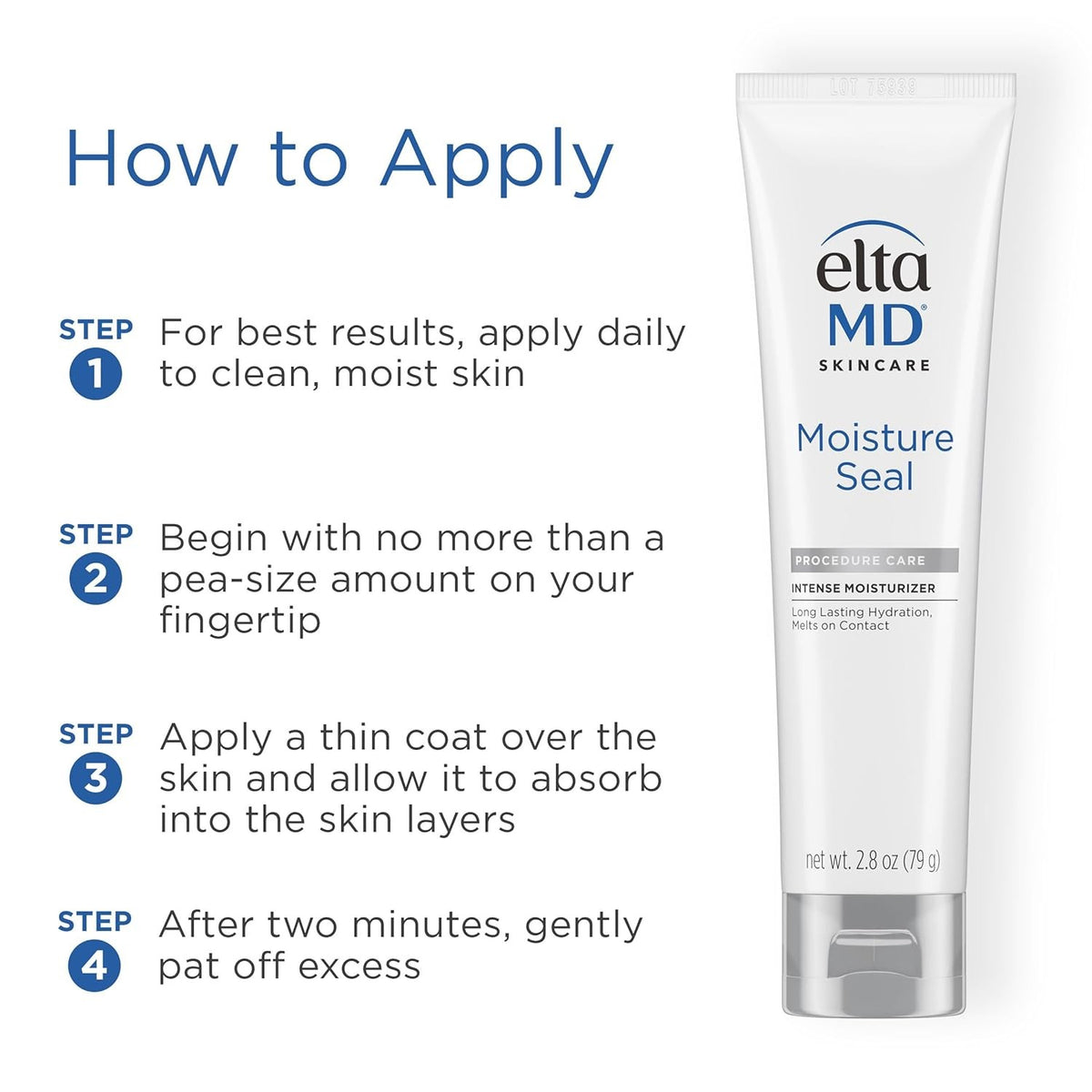 Intense Moisturizer for Dry & Sensitive Skin, 2.8oz