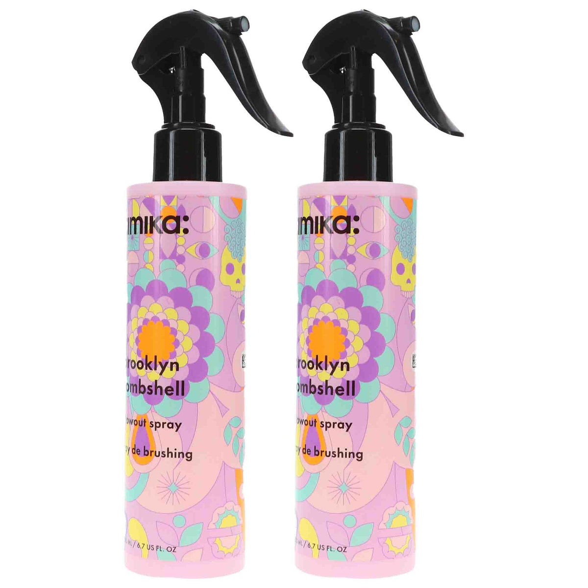 Hair Styling Spray for Volume & Shine - 6.7 oz 2-Pack